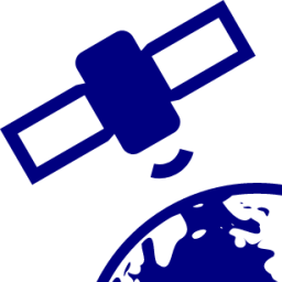 satellite earth icon