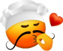 Satisfied Chef Kiss Emoji emoji