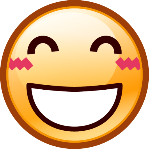 satisfied (smiley) emoji