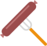 sausage fork icon