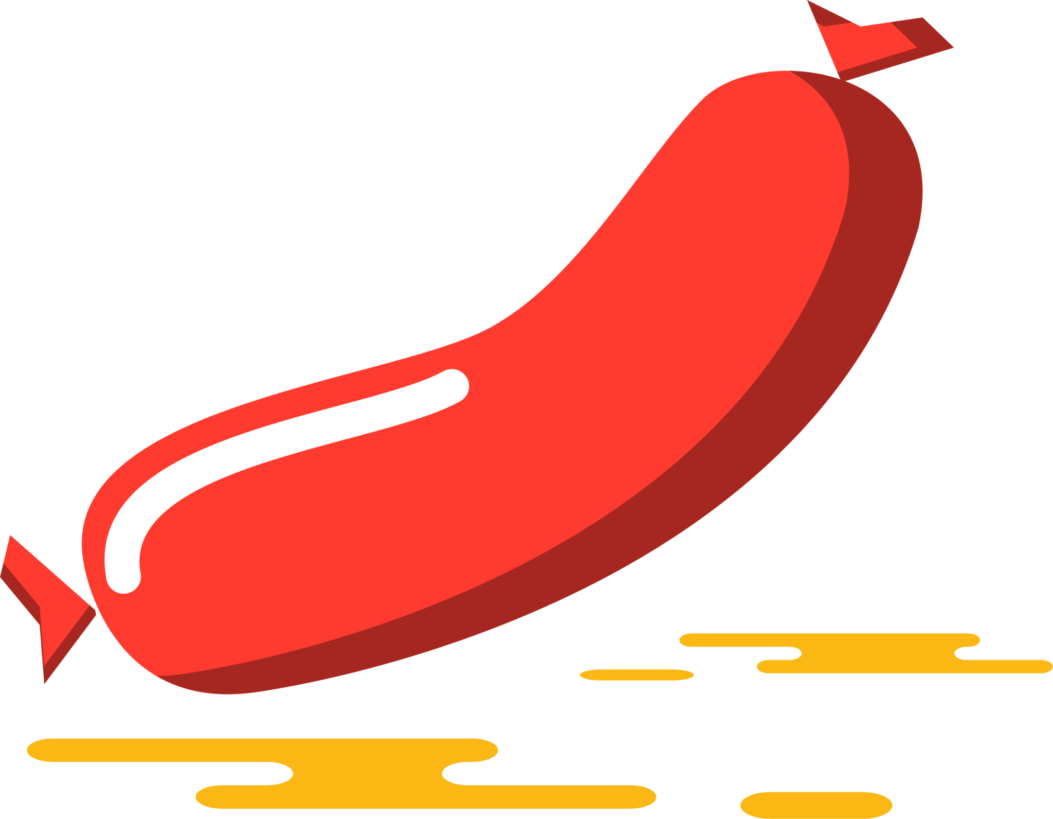 sausage illustration