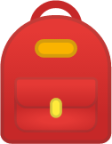 school backpack emoji