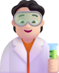 scientist light emoji