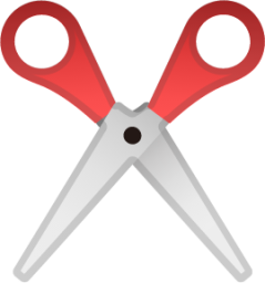 scissors emoji