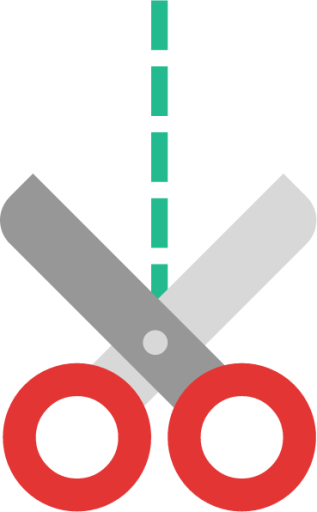 scissors tool icon