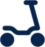scooter fill transport icon