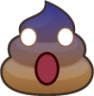 scream (poop) emoji