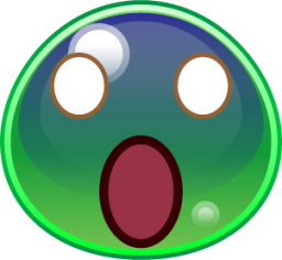scream (slime) emoji