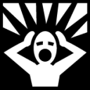 screaming icon