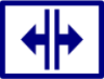 screen split horizontal icon