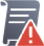 script warning icon