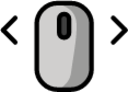 scroll horizontal emoji