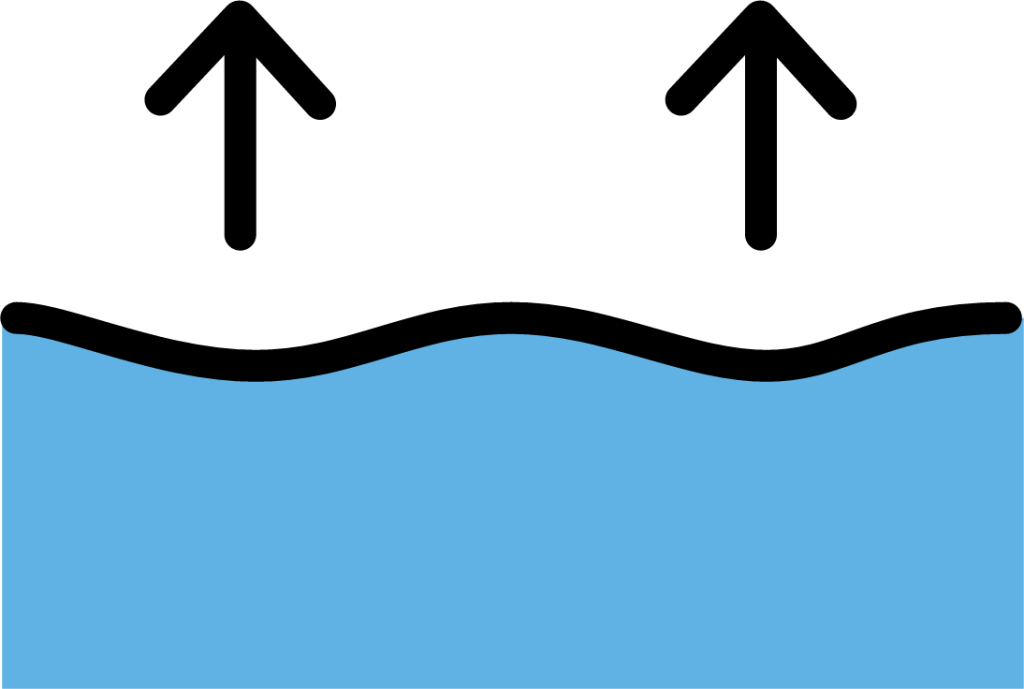 sea level rise emoji