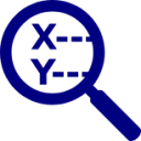 search coordinates icon