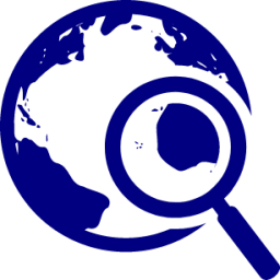 search globe icon