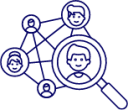 search network illustration
