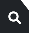 searchfile (sharp filled) icon