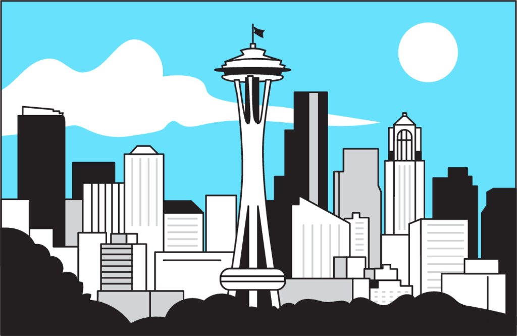 Seattle illustration
