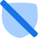 security shield disabled icon