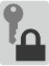 Security Identity Compliance AWS IAM data encryption key icon