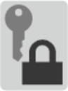 Security Identity Compliance AWS IAM data encryption key icon