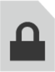 Security Identity Compliance IAM encrypted data icon
