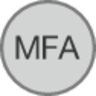 Security Identity Compliance IAM MFA token icon