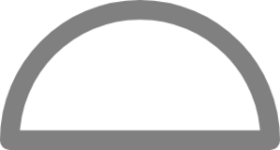 semicircle icon