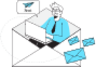 Sending emails illustration