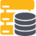 server database yellow icon