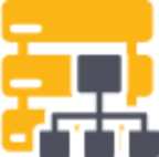 server directory yellow icon