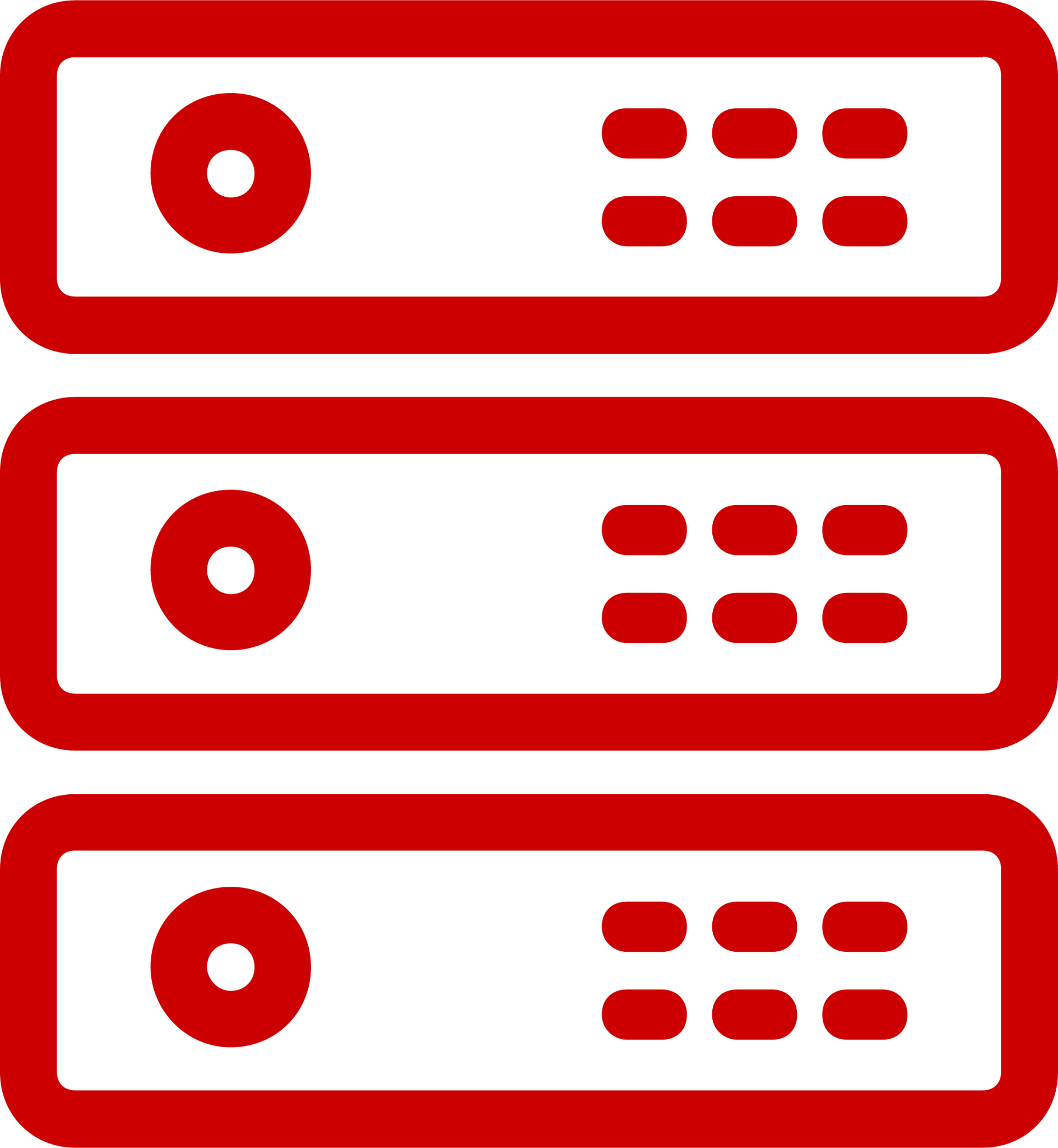 server rack (red) icon