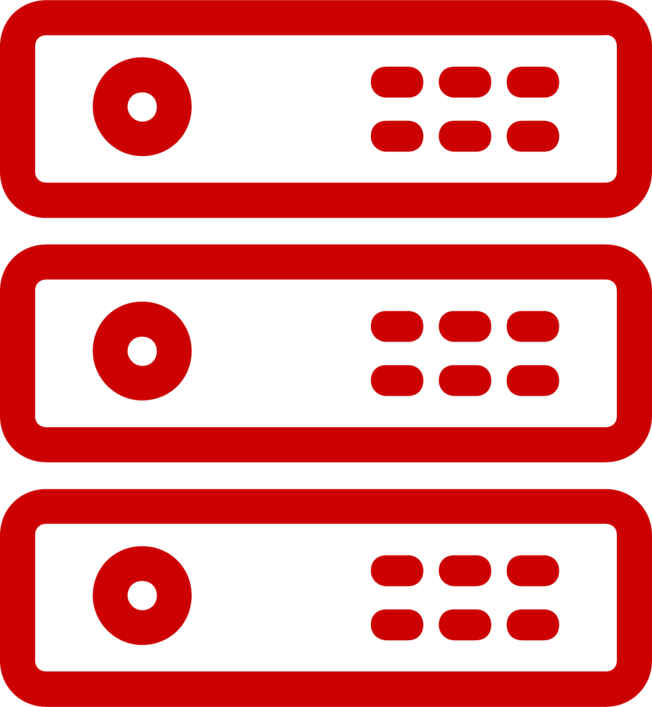 server rack (red) icon
