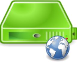 server web green icon