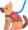 service dog emoji