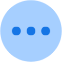 setting menu triple dots circle icon