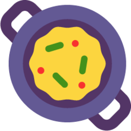 shallow pan of food emoji