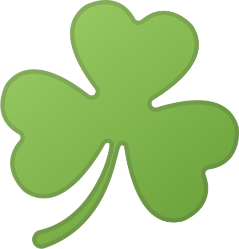 shamrock emoji