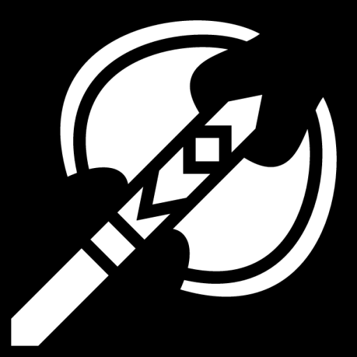 sharp axe icon