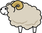 sheep emoji