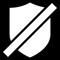 shield disabled icon