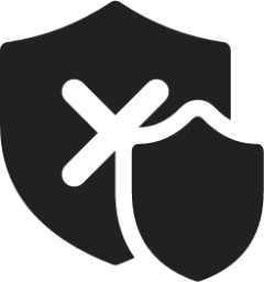 Shield Dismiss Shield icon