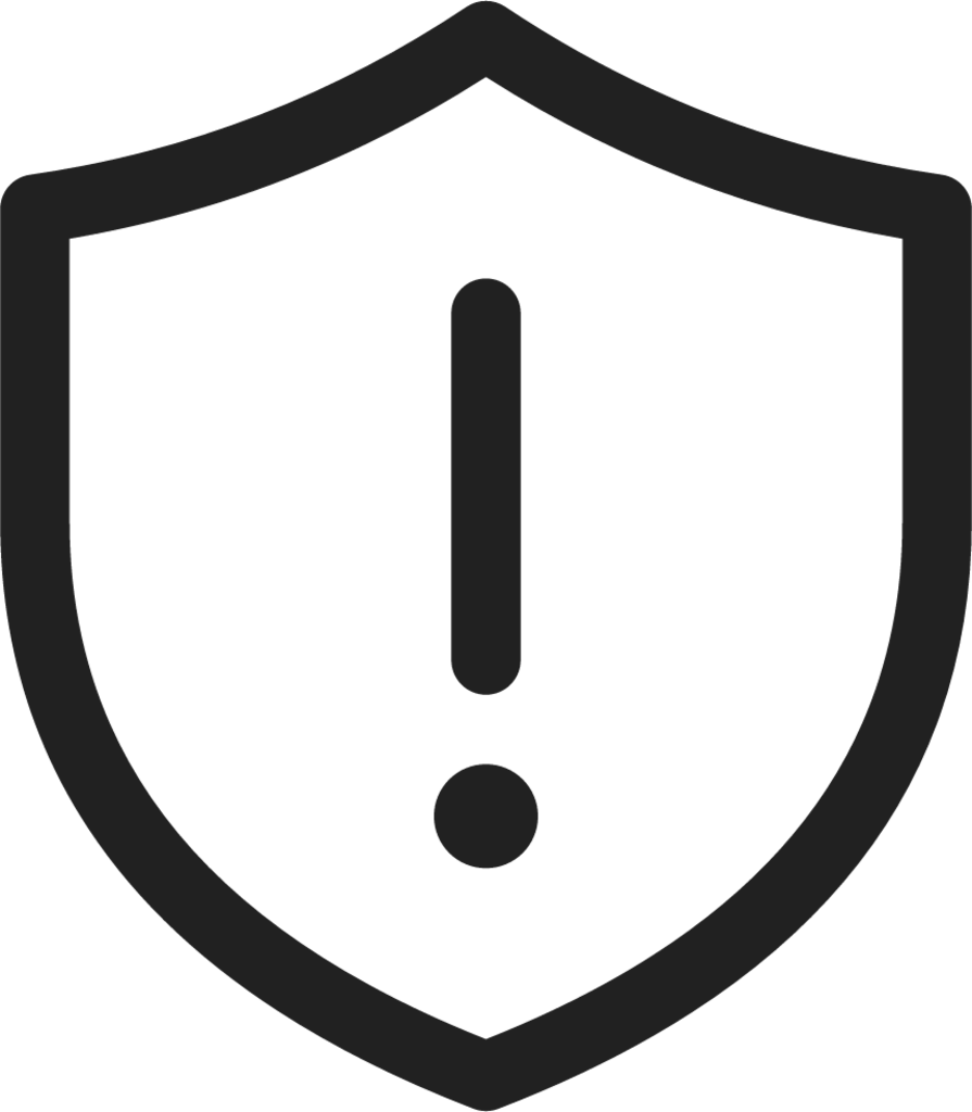 Shield Error icon