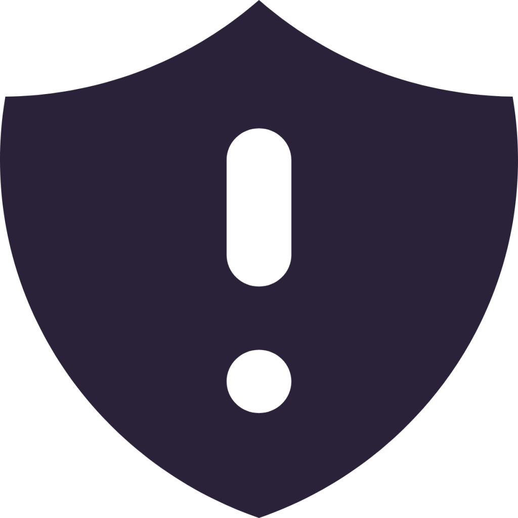 shield exclamation icon