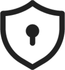 Shield Keyhole icon