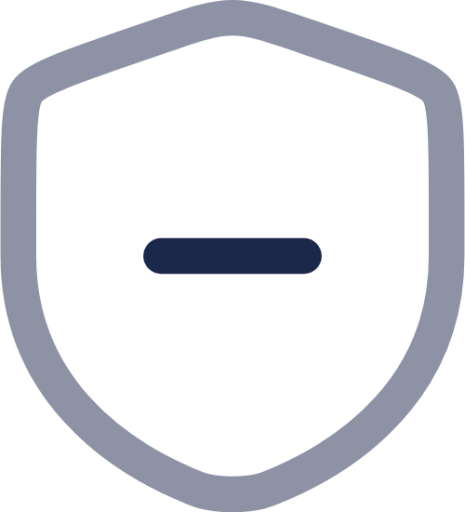 Shield Minus icon