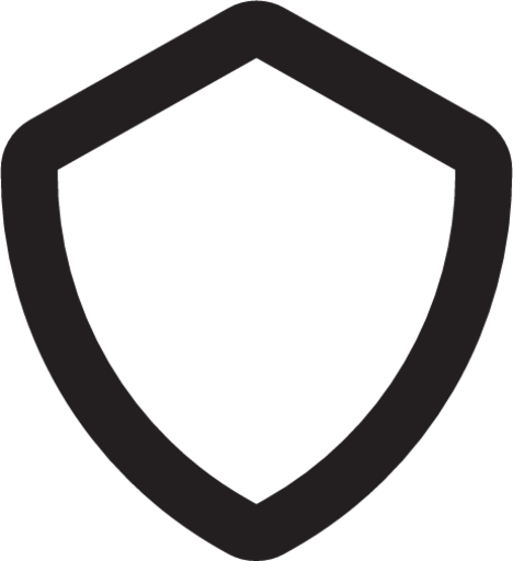 shield outline icon