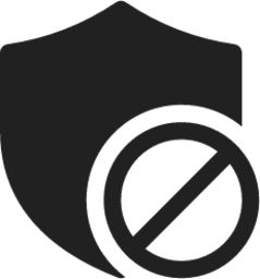 Shield Prohibited icon