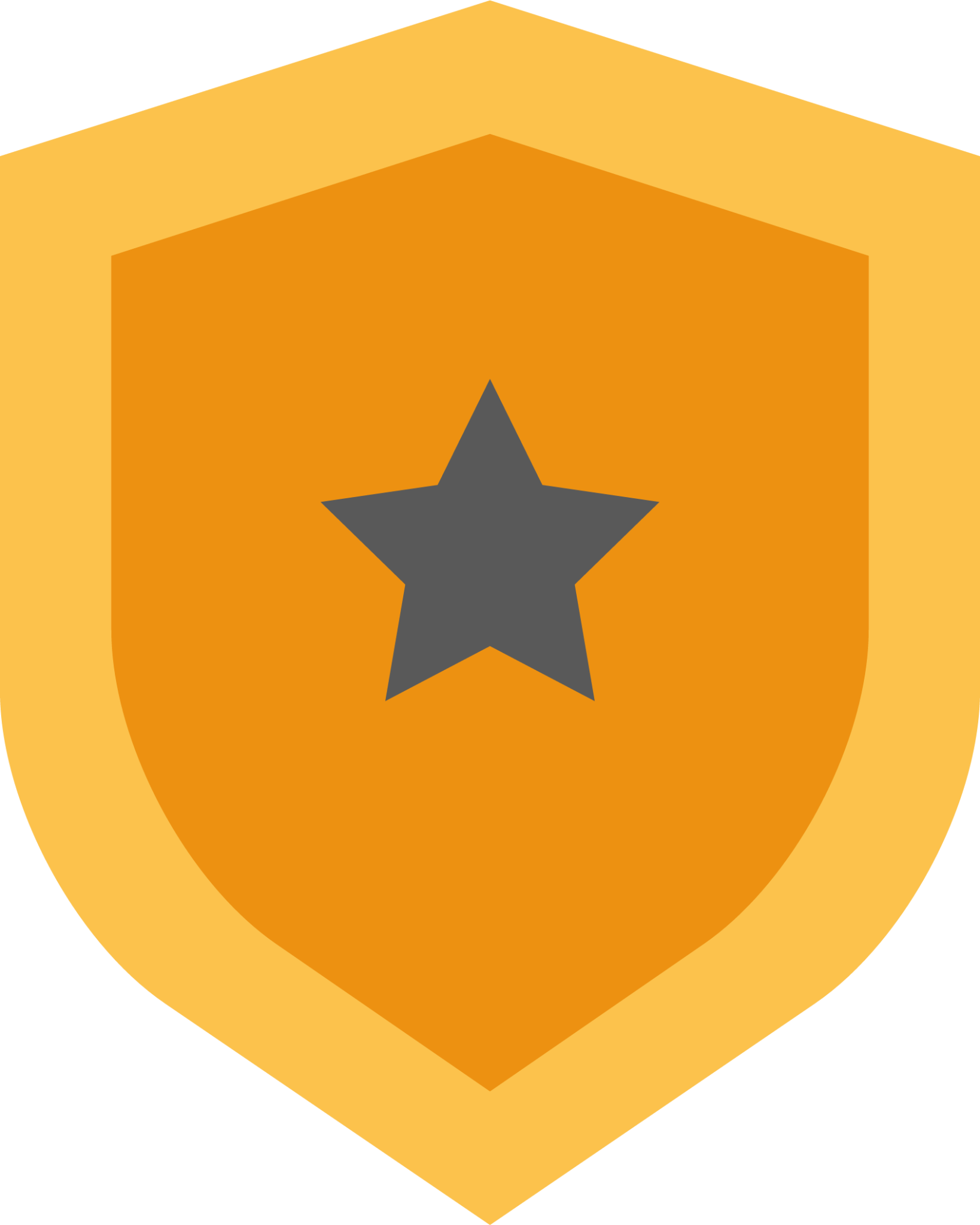shield star icon