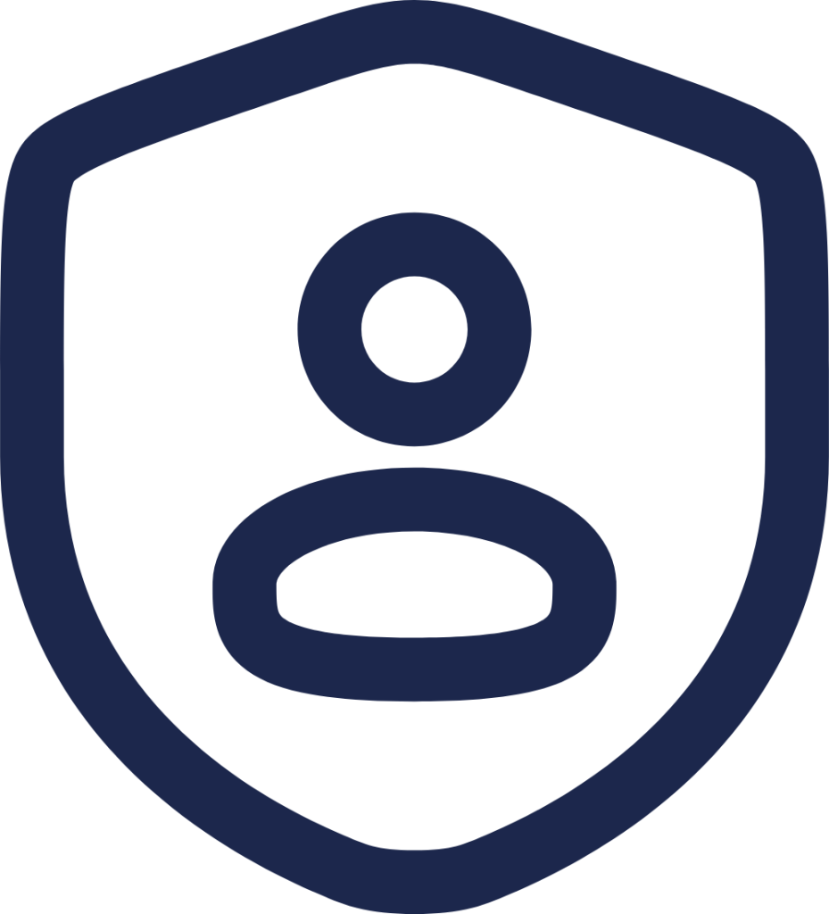 Shield User icon